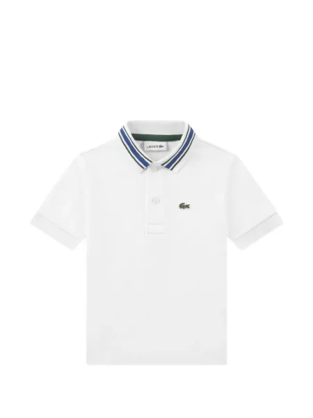 Dětské polotričko Lacoste bílé