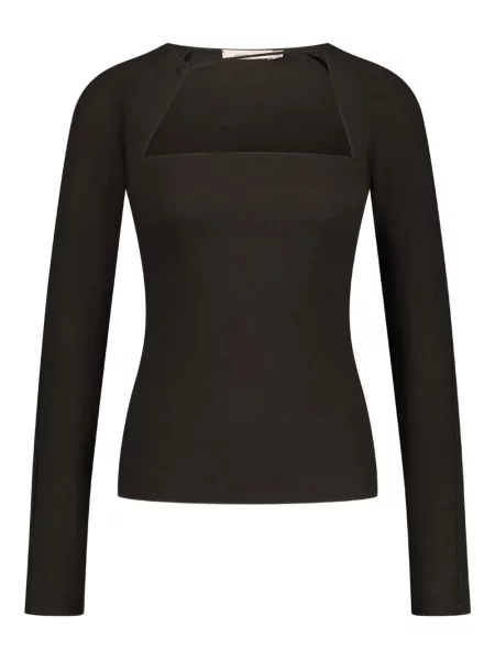 Top Paloma Wool wełniany brązowy