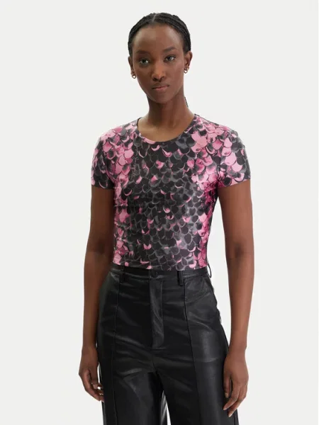 Versace Jeans Couture Marškinėliai rožinė