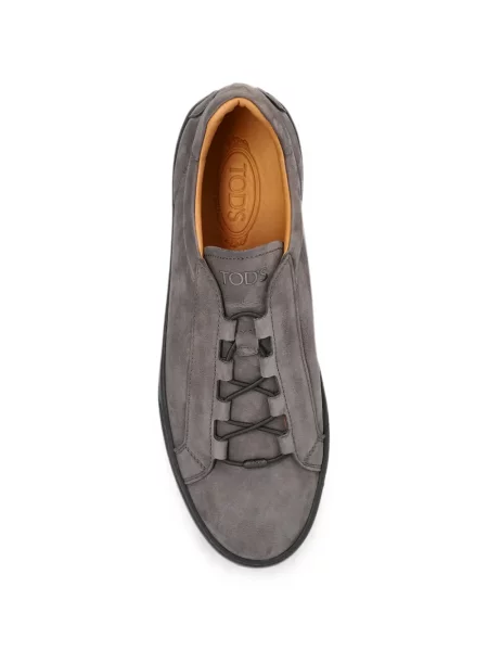 Sneakerși Tod's din piele gri