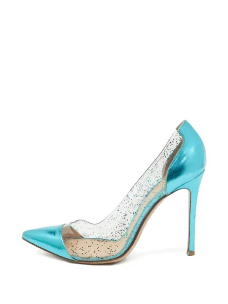 Pantofi cu toc Gianvito Rossi albastru
