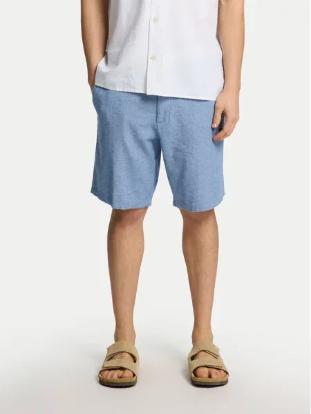 SELECTED HOMME Chino hlače SLHBrody' modra