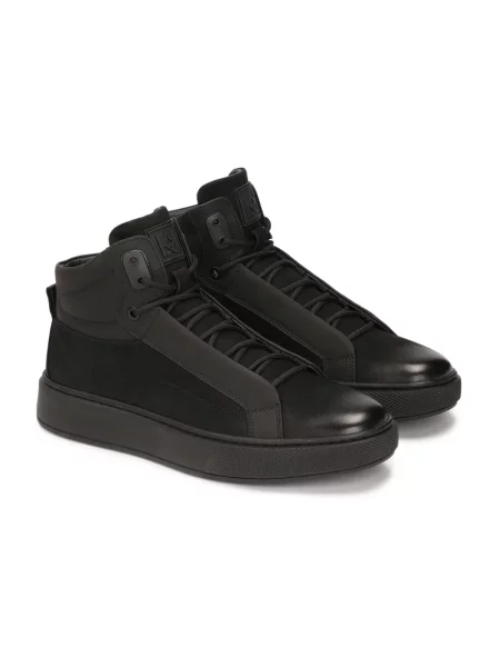 Sneakersy Kazar zamszowe czarne