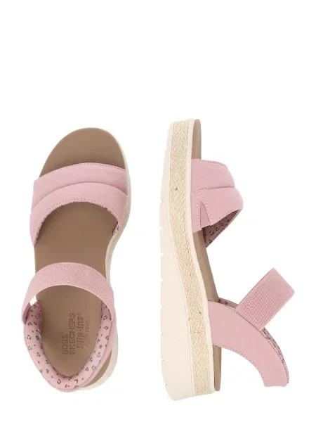 SKECHERS Sandále BOBS SUN RAY staroružová ružová