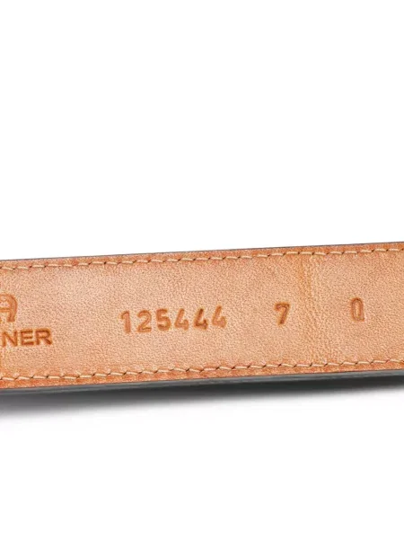 Ζωσμένος ζώνη Aigner με αγκράφα μαύρο