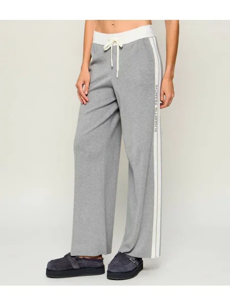Elisabetta Franchi Pantaloni de tricot gri