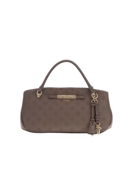 Rucsac Guess cu autograf maro