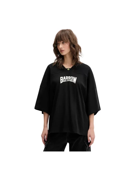 Barrow t-shirt wzorzysty czarny