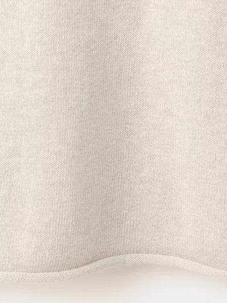 Sweter dzianinowy z golfem Dzieci lata MANGO KIDS beżowy