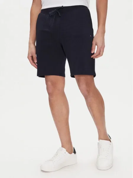 TOMMY HILFIGER Hlače ESSENTIAL morsko plava