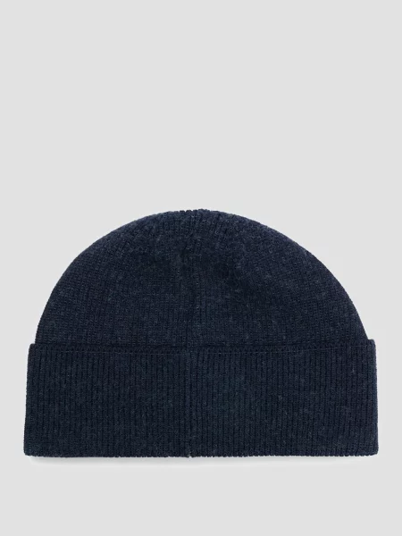 Шапка Boss синяя