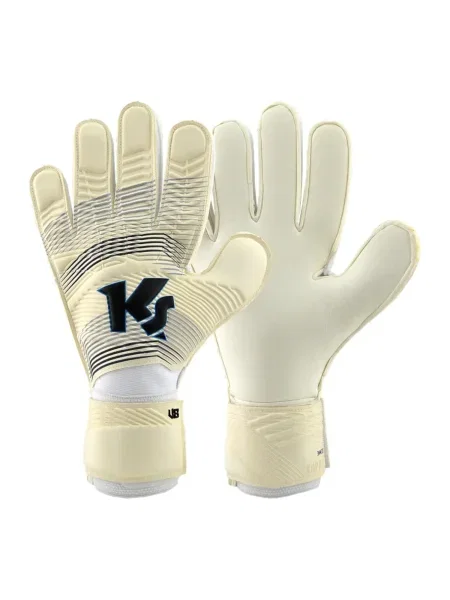 KEEPERsport Športne rokavice svetlo rumena / črna bela