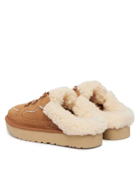 Čizme za snijeg Ugg W Lowmel Mule Svijetlo smeđa