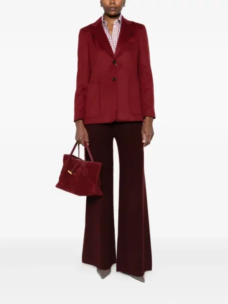 Pantaloni Max Mara roșu