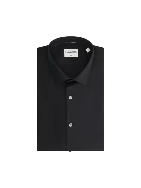Cămașă Calvin Klein clasică negru
