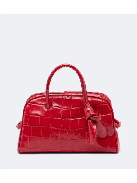 Geantă Jacquemus din piele roșu