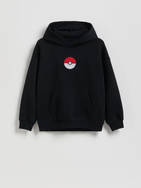 Детское худи Reserved черное