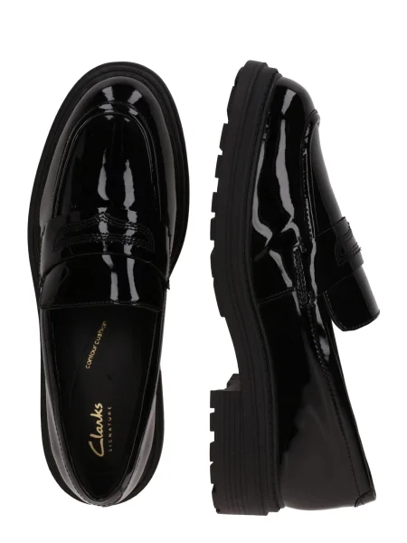 Pantofi loafer Clarks negru