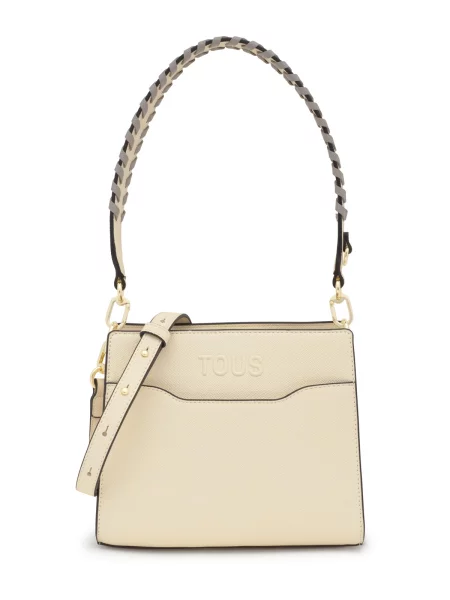 TOUS Сумка Поліуретан/нейлон бежевий