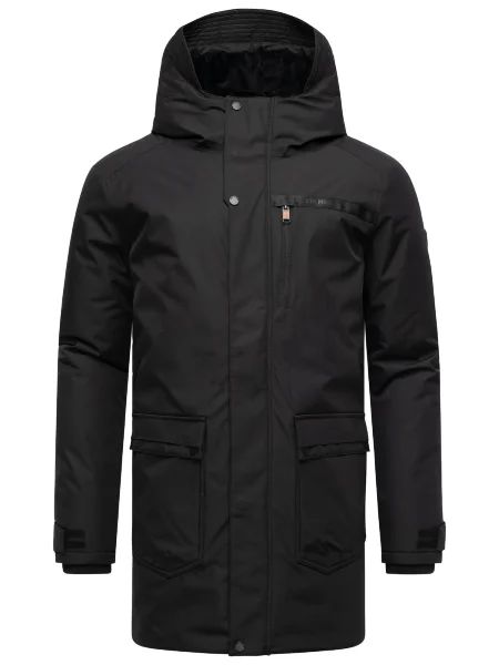 STONE HARBOUR Zimski plašč Netaan XX' črna