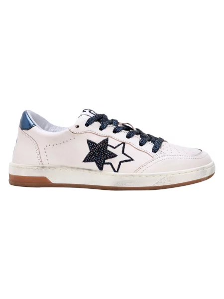 Sneakersy 2star skórzane beżowe