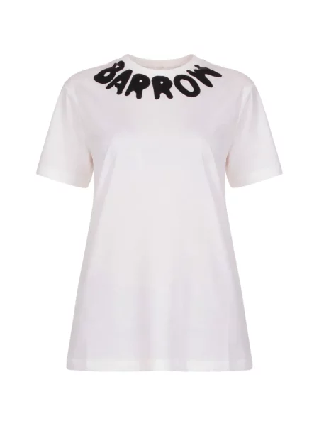 Tričko s potiskem Barrow s potiskem bílé