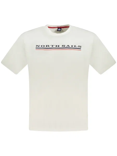 Kratek majica North Sails bela