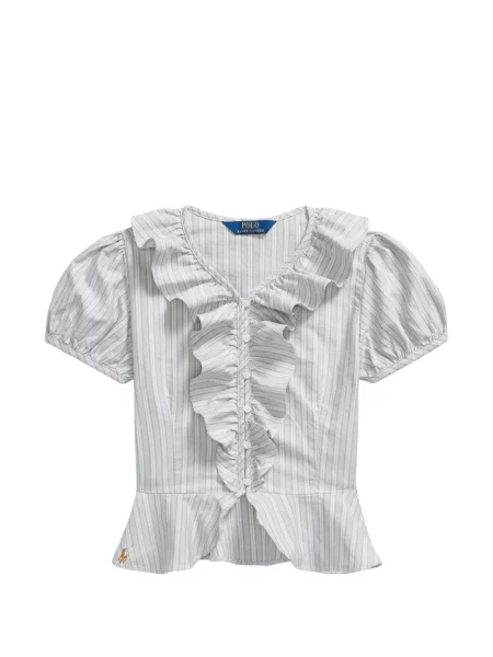 Bluzka dziecięca Polo Ralph Lauren niebieska