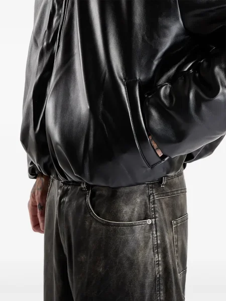 Geanta de piele Misbhv negru