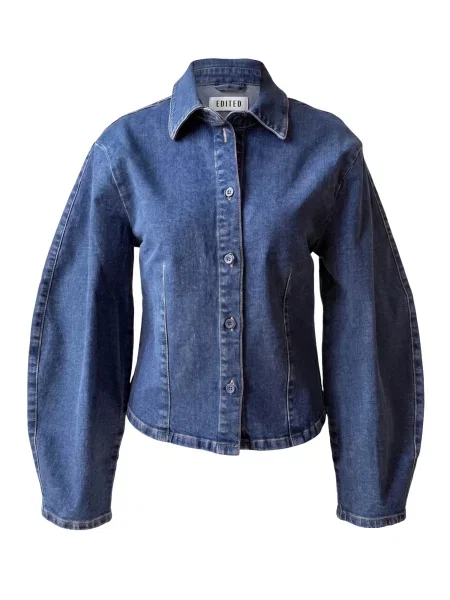 EDITED Bluză Guya denim albastru