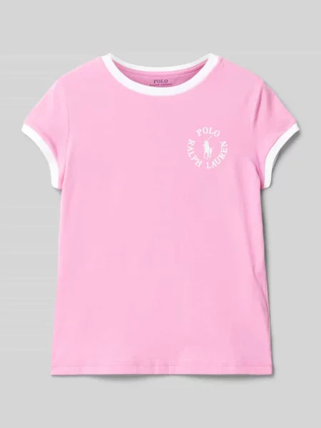 T-shirt z nadrukiem z logo Polo Ralph Lauren Teens