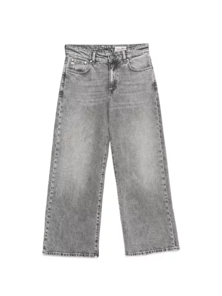 Blugi cu picior larg Ag Jeans gri