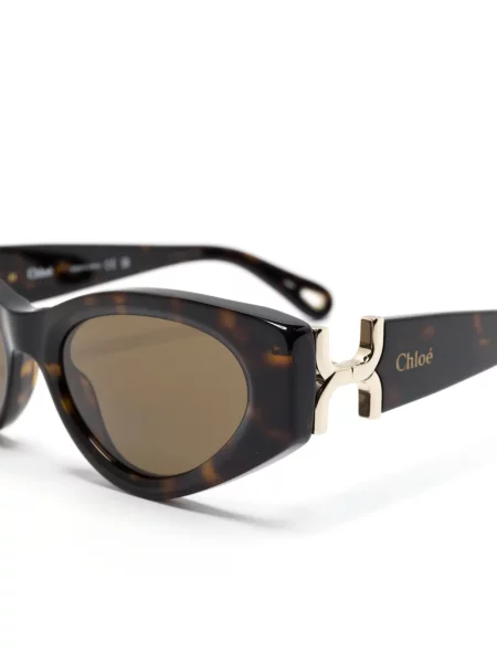 Slnečné okuliare Chloé Eyewear hnedá