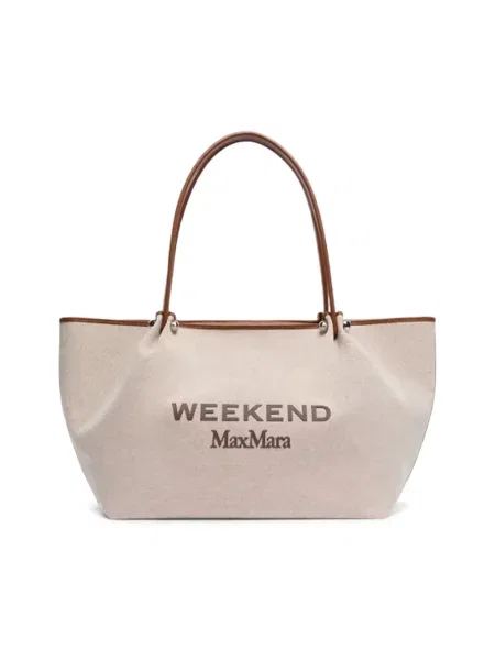 Shopperka Weekend Max Mara brązowa