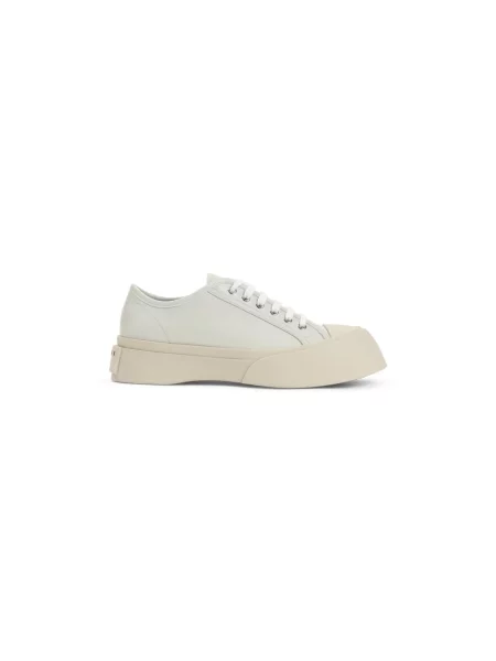 Sneakersy Marni skórzane białe