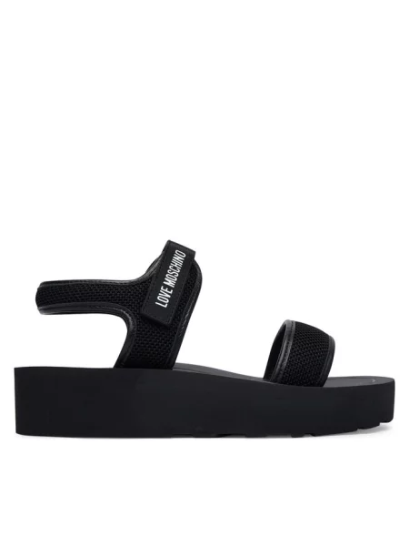 Sandały LOVE MOSCHINO czarne
