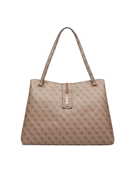 Дорожная сумка Guess с лого коричневая