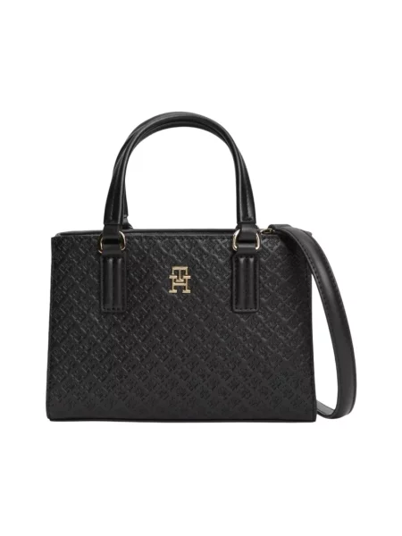 Tommy Hilfiger Torebka Th Daily Mini Tote Mono czarny
