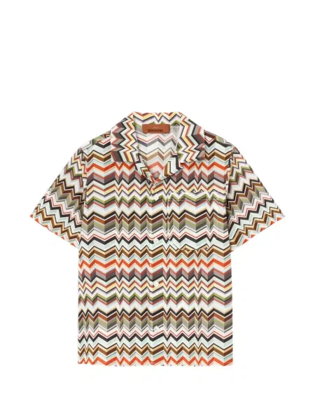 Koszula dziecięca Missoni zielona