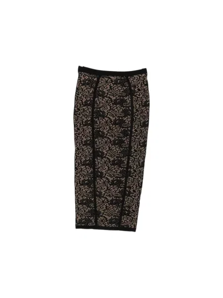 Spódnica midi Elisabetta Franchi z nadrukiem czarna