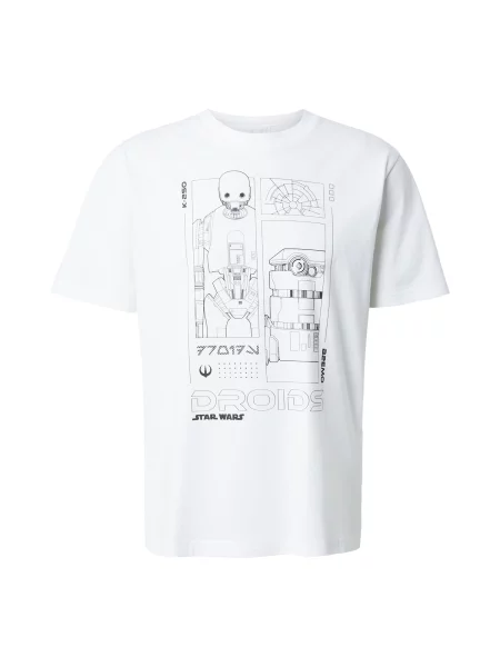 GAP Tricou DROIDS negru alb