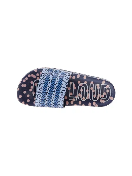 Szatén félcipő Adidas kék