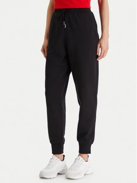 Calvin Klein Jeans Spodnji del trenirke Archive Logo črna