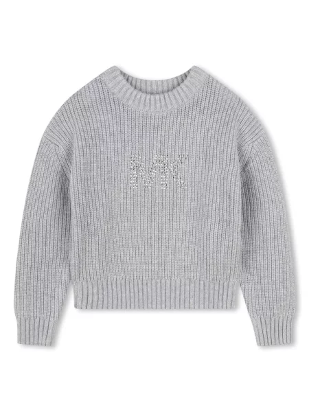 Sweter dziecięcy Michael Kors szary
