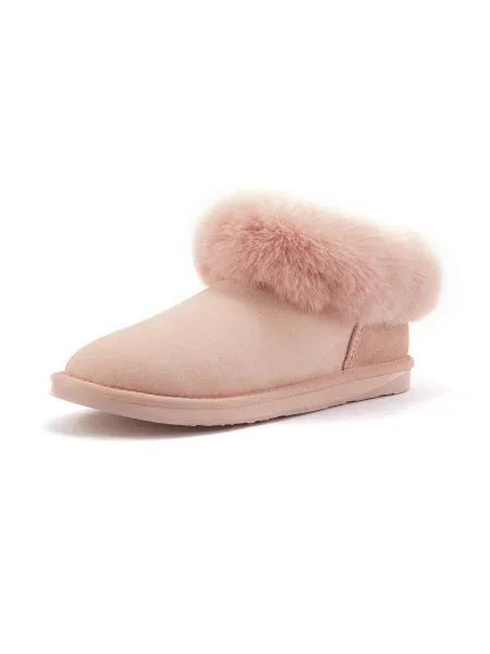 Australia Luxe Collective Kozačky Foxy pastelově růžová