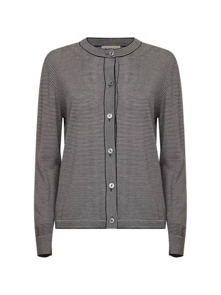 Kardigan Blanca Vita w paski czarny