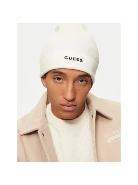 Шапка Guess біла