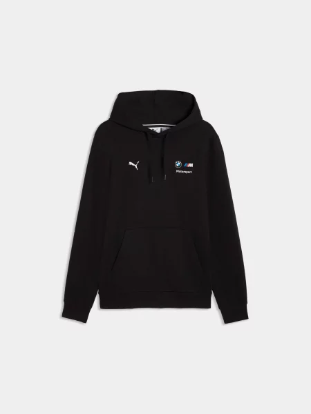Худі PUMA Bmw Mms Ess Hoodie Ft комбінований верх чорний