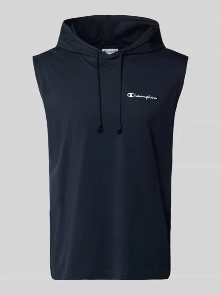 Bluza z kapturem z wyhaftowanym logo Champion