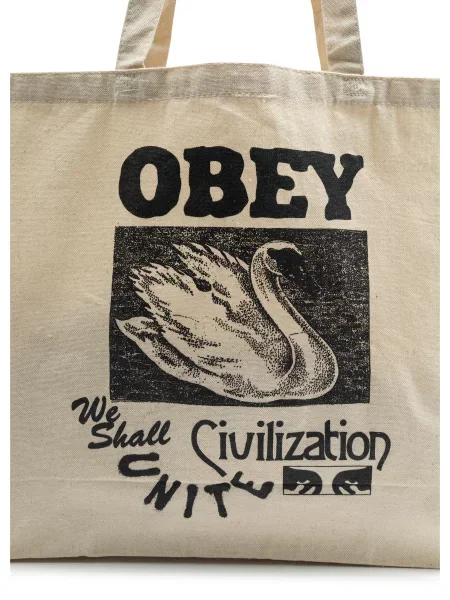 Сумка Obey біла
